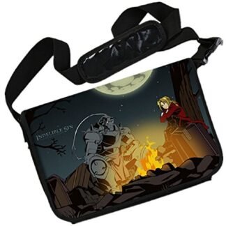 YOYOSHome Fullmetal Alchemist Anime Edward Elric Cosplay Messenger Bag Backpack Shoulder Bag