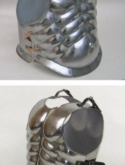 Greek Breastplate Muscle Armor - Steel - Fully Wearable Costume Armor