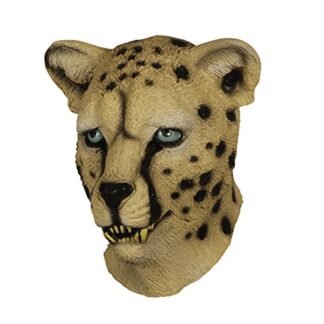Latex Full Head LEOPARD CHEETAH Mask