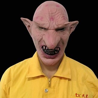 Famixyal Novelty Men Latex Horror Mask Halloween Party Cosplay Scary Devil Face Masks