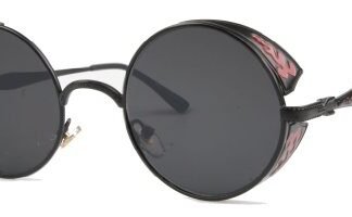 Vivian & Vincent Vintage Hippie Retro Metal Round Circle Frame Sunglasses