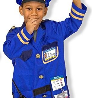 Melissa & Doug Police Officer Role Play Costume Set, Ages 3-6 yrs