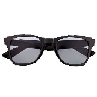 grinderPUNCH 8-Bit Mini Pixel Retro Novelty Gamer Geek Sunglasses