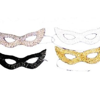 WMU - Cat Mask Sequin Silver