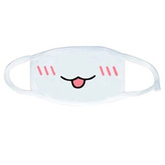 Funbase Cute Women Girls Emotiction Mouth-muffle Anti-Dust Face Mask Travel Accessory