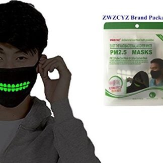 ZWZCYZ Men and women Boys and Girls Cotton Teeth Luminous Anti-Dust Mouth face Mask Anime Halloween Gift Cosplay