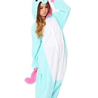 ZEAYEA Adult Animal Kigurumi Unicorn Cosplay Costume Pajamas