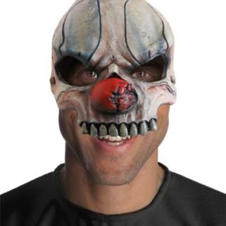 Rubie's Costume Half Chuckles Chinless Clown Mask