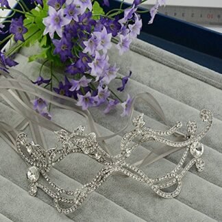 Bella-Vogue -Alloy rhinestone bridal jewelry style prom dress accessories goggles-NO.425