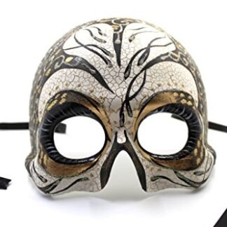 Premium Venetian Mask "The Undertaker" by Masquerade Bottega! Comfortable, Durable