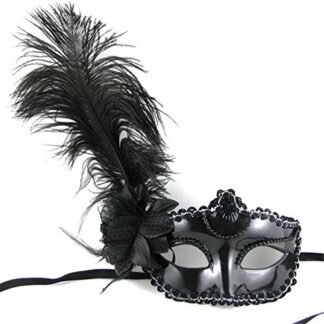 Beauty Princess Woen's Party Masquerade Mask Cosplay Venetian Mask, One Size