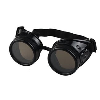 FTXJ Retro Steampunk Goggles Welding Punk Glasses Cosplay