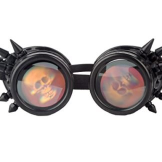Retro Vintage Steampunk Glasses Cosplay Goggles Great For Dance Birthday Halloween
