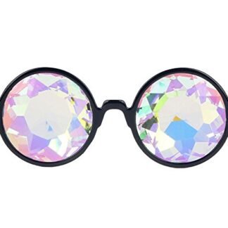 Lelinta Premium Kaleidoscope Glasses - Best Rave Diffraction Glass Crystal Lenses