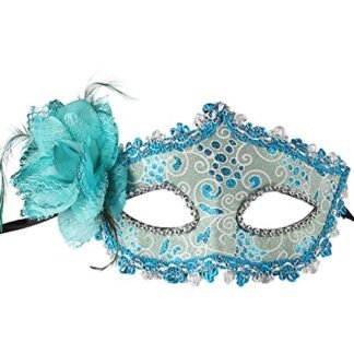 Hollow Rose Woen's Mask Party Masquerade Mask Cosplay Venetian Mask, One Size