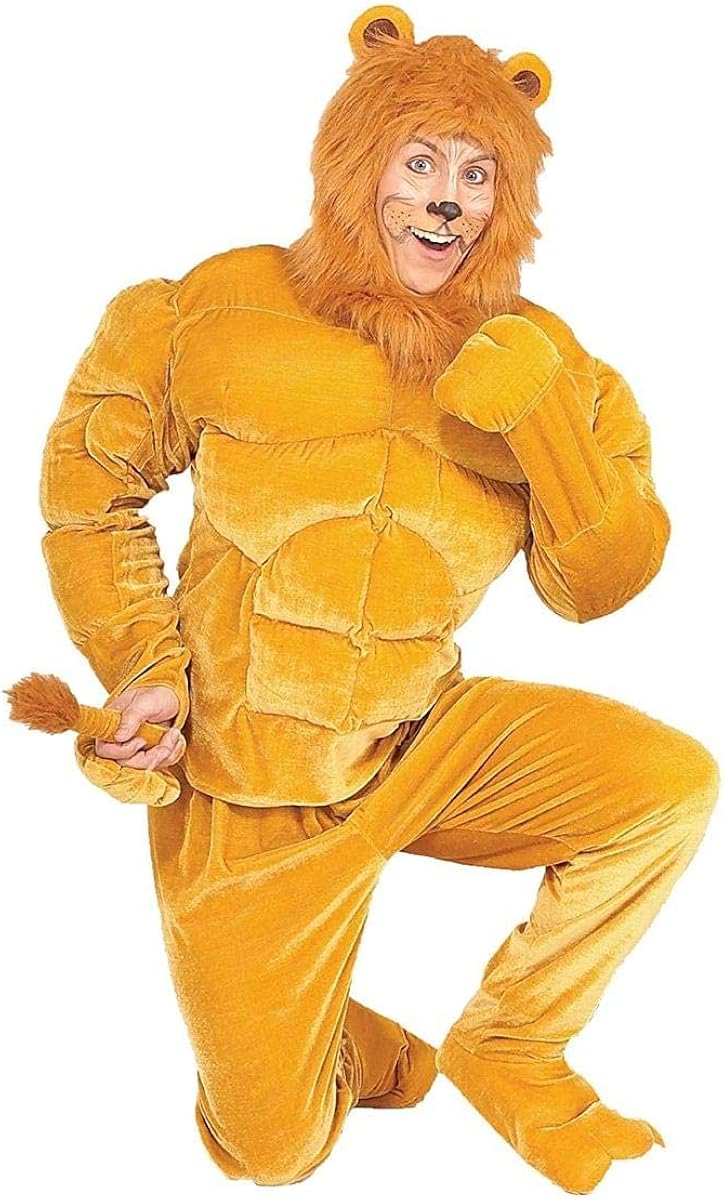 Forum Novelties Men's Twosomes Macho Lion Adult Costume